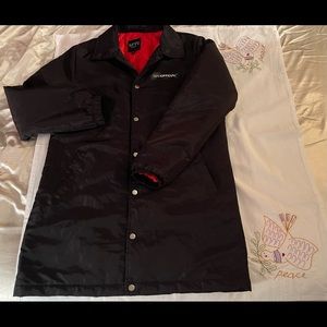 Black & Velvet Longline Bomber by Boohoo Man